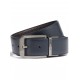 Curea Zegna, Grained Leather Reversible, Black - B011RZLHAVGTBT