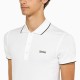 Tricou Zegna, Guler Polo, Alb - B746E7358A5N00