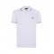 Tricou Zegna, Guler Polo, Alb