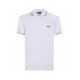 Tricou Zegna, Guler Polo, Alb - B746E7358A5N00