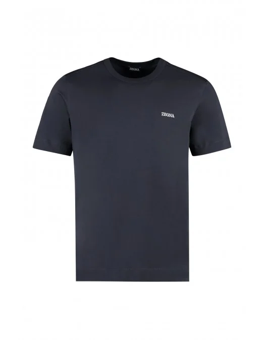 Tricou ZEGNA, Black, Model Clasic, Logo Insert - B760E7360A5B09 Tricou ZEGNA, Black, Model Clasic, Logo Insert - B760E7360A5B09