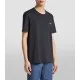 Tricou ZEGNA, Black, Model Clasic, Logo Insert - B760E7360A5B09 Tricou ZEGNA, Black, Model Clasic, Logo Insert - B760E7360A5B09
