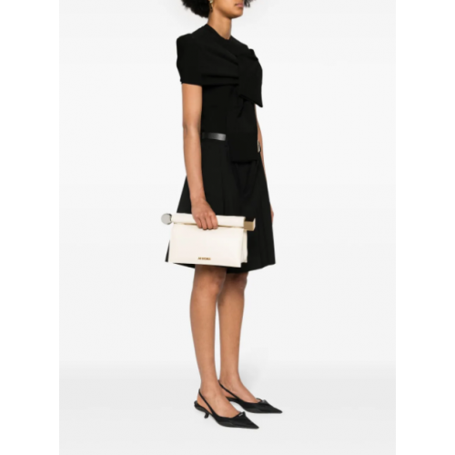Geanta JACQUEMUS, Rond Carré clutch bag