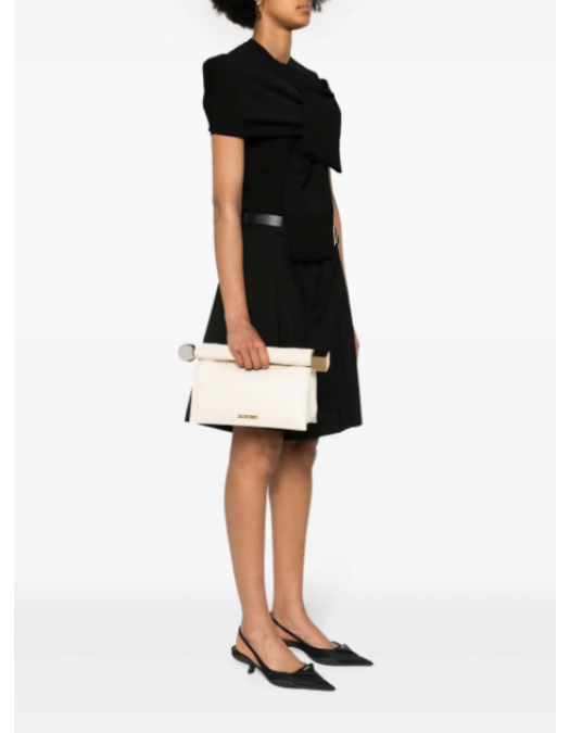Geanta JACQUEMUS, Rond Carré clutch bag - BAW00356AC27L14115
