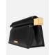 Geanta JACQUEMUS, LA POCHETTE ROND CARRE', Negru - BAW00356AC27L14990