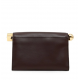 Geanta JACQUEMUS, Le Sac Rond Carre leather clutch, Brown - BAW00472AC27L14890