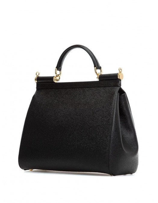 GEANTA DOLCE & GABBANA -Sicily Bag,Black - BB6002A100180999