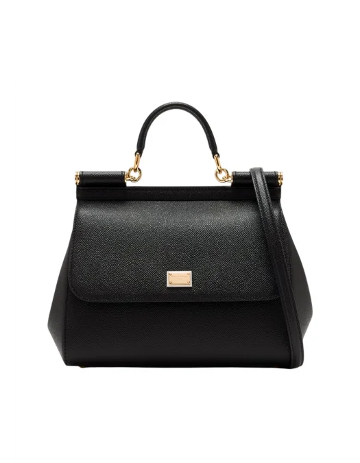 GEANTA DOLCE & GABBANA, Sicily Design, Large, Black
