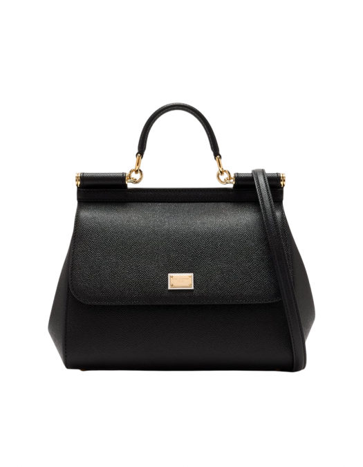GEANTA DOLCE & GABBANA, Sicily Design, Large, Black - BB6002B100180999 GEANTA DOLCE & GABBANA, Sicily Design, Large, Black - BB6002B100180999