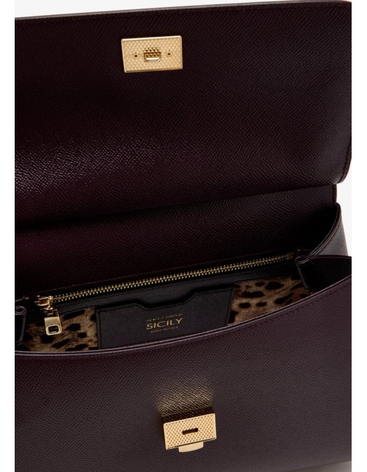 GEANTA DOLCE & GABBANA, Sicily Design, Large, Merlot - BB6002B10018M073
