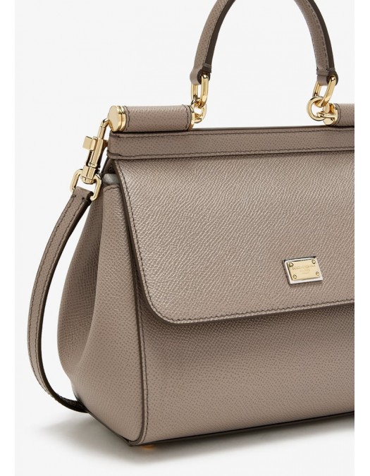 GEANTA DOLCE & GABBANA, Sicily Design, Medium, Bej - BB6003B100180045