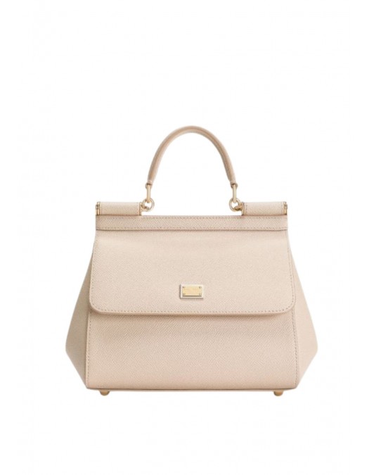 GEANTA DOLCE & GABBANA, Sicily Handbag, Medium, Cream Somon - BB6003B100180414UNI GEANTA DOLCE & GABBANA, Sicily Handbag, Medium, Cream Somon - BB6003B100180414UNI