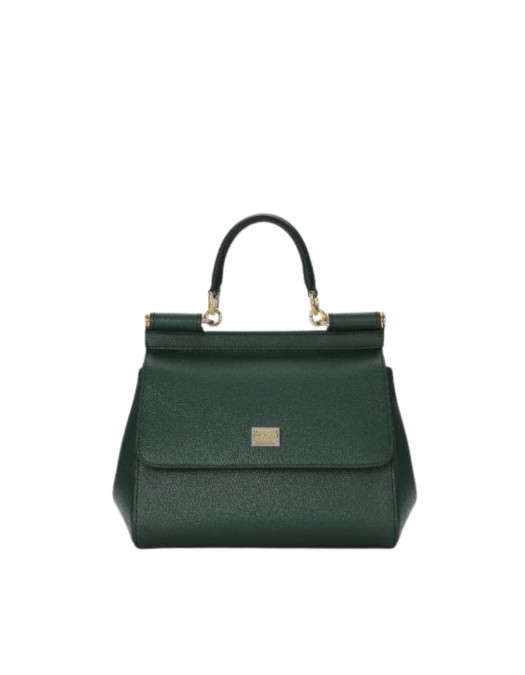 GEANTA DOLCE & GABBANA,  Sicily Handbag, Medium, Green - BB6003B100187399