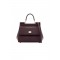 GEANTA DOLCE & GABBANA,  Sicily Handbag, Medium, Merlot