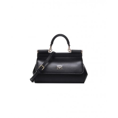 Geanta Dolce & Gabbana, Small Sicily Bag, Black Geanta Dolce & Gabbana, Small Sicily Bag, Black