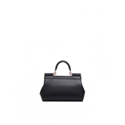 Geanta Dolce & Gabbana, Small Sicily Bag, Black Geanta Dolce & Gabbana, Small Sicily Bag, Black