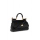 GEANTA DOLCE & GABBANA, Small Sicily Design, Shoulder Bag, Black - BB7116AV96780999