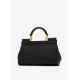 Geanta DOLCE & GABBANA, Small Sicily handbag, Black - BB7116B100180999