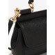 Geanta DOLCE & GABBANA, Small Sicily handbag, Black - BB7116B100180999
