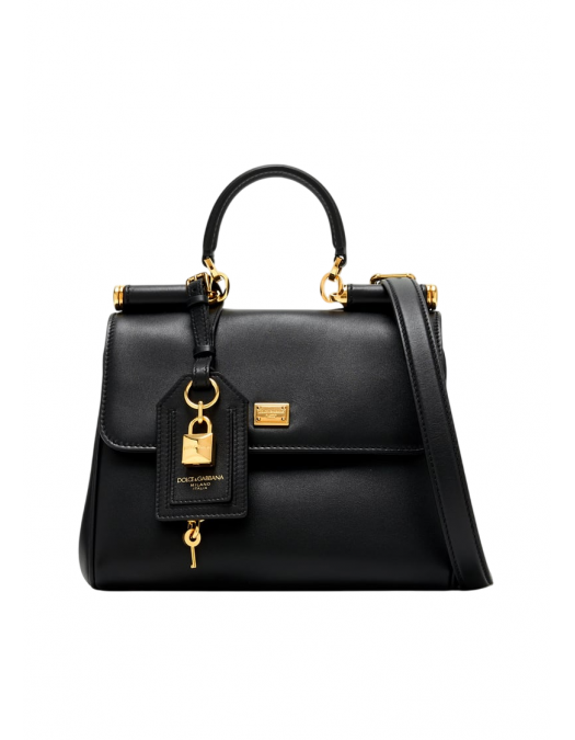 GEANTA DOLCE & GABBANA, My Sicily Design, Gold Tone, Black - BB7781B732180999 GEANTA DOLCE & GABBANA, My Sicily Design, Gold Tone, Black - BB7781B732180999