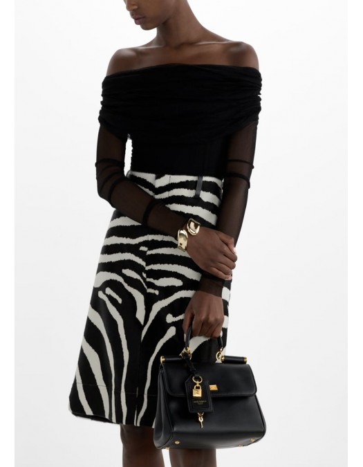 GEANTA DOLCE & GABBANA, My Sicily Design, Gold Tone, Black - BB7781B732180999 GEANTA DOLCE & GABBANA, My Sicily Design, Gold Tone, Black - BB7781B732180999