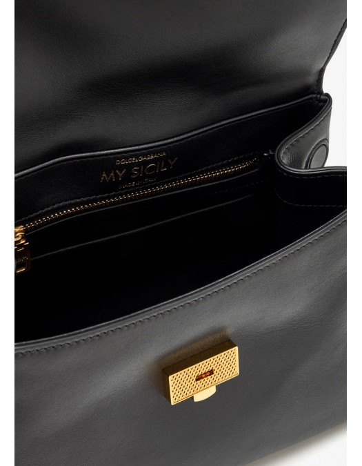 GEANTA DOLCE & GABBANA, My Sicily Design, Gold Tone, Black - BB7781B732180999 GEANTA DOLCE & GABBANA, My Sicily Design, Gold Tone, Black - BB7781B732180999