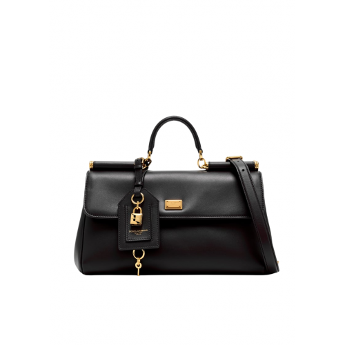 GEANTA DOLCE & GABBANA, My Sicily Handbag, Large, Black