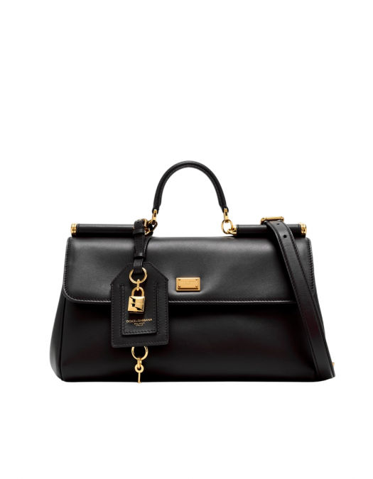 GEANTA DOLCE & GABBANA, My Sicily Handbag, Large, Black - BB7782B732180999 GEANTA DOLCE & GABBANA, My Sicily Handbag, Large, Black - BB7782B732180999