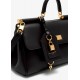 GEANTA DOLCE & GABBANA, My Sicily Handbag, Large, Black - BB7782B732180999 GEANTA DOLCE & GABBANA, My Sicily Handbag, Large, Black - BB7782B732180999