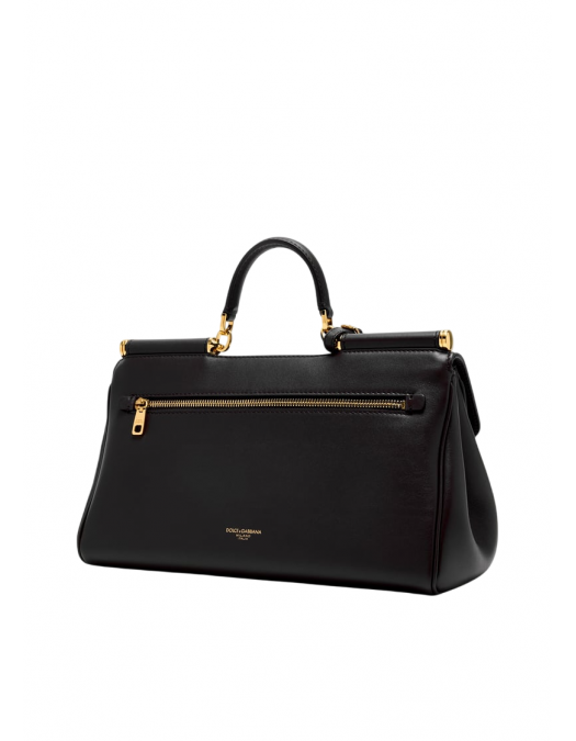 GEANTA DOLCE & GABBANA, My Sicily Handbag, Large, Black - BB7782B732180999 GEANTA DOLCE & GABBANA, My Sicily Handbag, Large, Black - BB7782B732180999