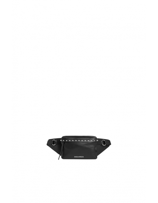 Borseta DSQUARED2, Allover Studs Belt Bag, Black - BBM0075015000012124UNI Borseta DSQUARED2, Allover Studs Belt Bag, Black - BBM0075015000012124UNI