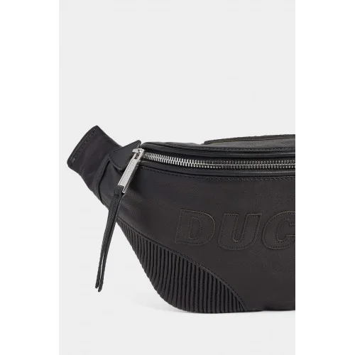 Borseta DSQUARED2, Ducati logo, Negru