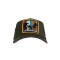 Sapca DSQUARED2, GREEN Baseball cap