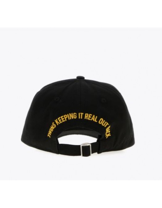 Sapca DSQUARED2, City of wood, Baseball cap, Negru - BCM037605C000012124