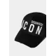 Sapca DSQUARED2, Icon, Negru - BCM0412M063