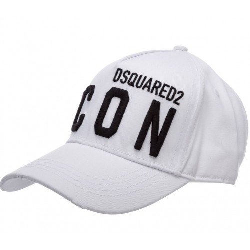 Sapca DSQUARED2, Icon, Alb