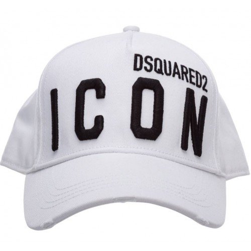 Sapca DSQUARED2, Icon, Alb