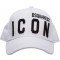 Sapca DSQUARED2, Icon, Alb