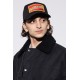 Sapca DSQUARED2,  BLACK Baseball cap - BCM041905C000012124