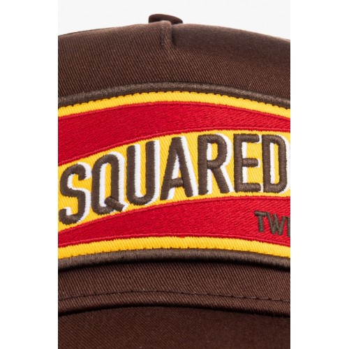 Sapca DSQUARED2, BROWN Baseball cap