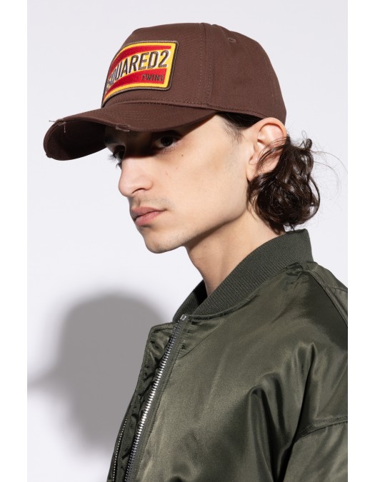 Sapca DSQUARED2, BROWN Baseball cap - BCM041905C000015080