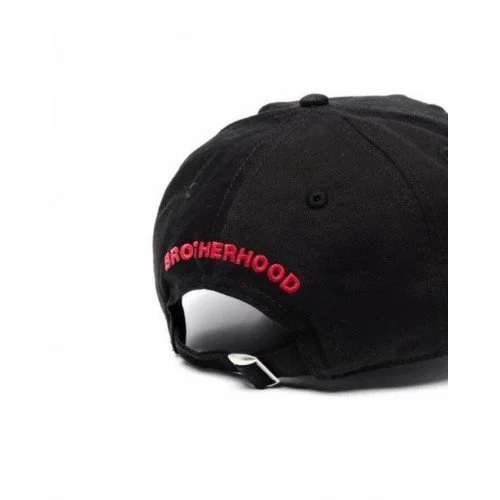 Sapca DSQUARED2, Patch brodat Colorat, Negru