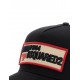 Sapca DSQUARED2, Maxi print, Baseball cap, Negru - BCM056305C000012124