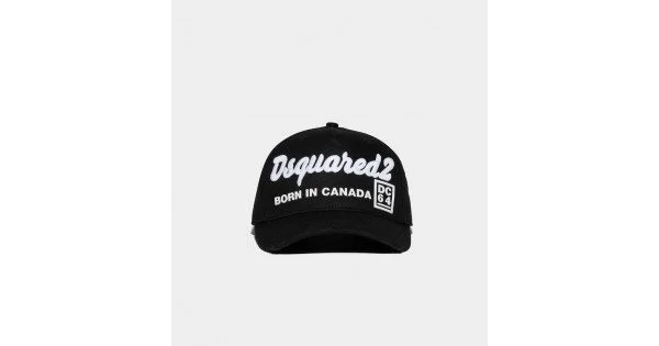 Sapca DSQUARED2, Born In Canada Black - BCM059805C000012124 - Capodopera12