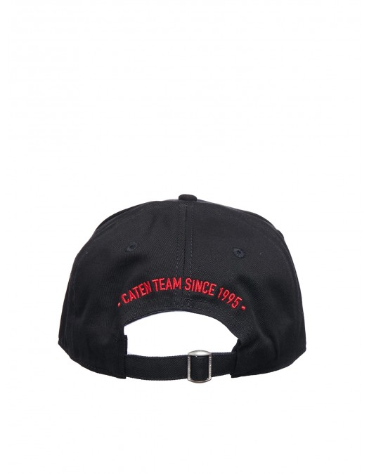 Sapca DSQUARED2, Logo Patch, Trucker Cap, Black - BCM062105C000012124