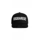 Sapca DSQUARED2, White Logo Insert, Black - BCM066005C00001M063