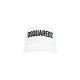 Sapca DSQUARED2, Baseball Cap, Logo Embroidered, White - BCM066005C00001M072