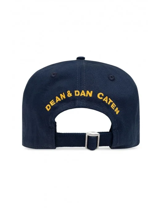 Sapca DSQUARED2, Baseball Cap, Logo Insert, Color, Navy Blue - BCM076305C000013073 Sapca DSQUARED2, Baseball Cap, Logo Insert, Color, Navy Blue - BCM076305C000013073