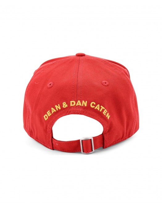 Sapca DSQUARED2, Canadian Twins, Logo, Red - BCM076305C000015096