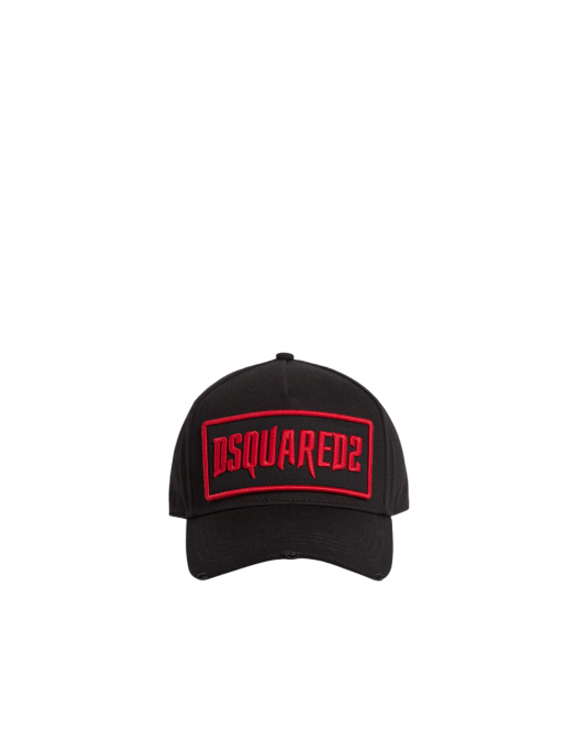 Sapca DSQUARED2, Horror Design, Red Logo, Black - BCM081705C000012124UNI Sapca DSQUARED2, Horror Design, Red Logo, Black - BCM081705C000012124UNI